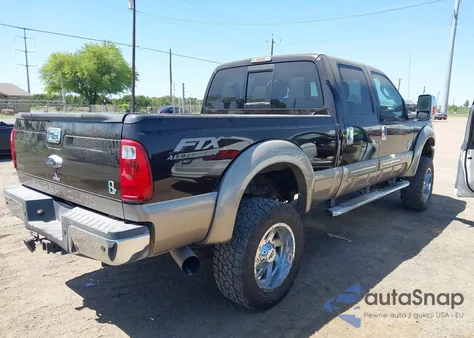 2013 Ford F-250 Lariat из США, поврежденный, VIN 1FT7W2BT6DEB59811